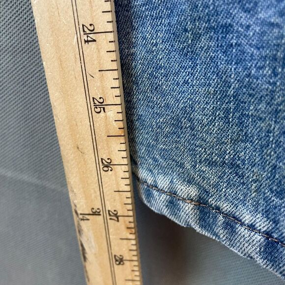 Wrangler Carpenter Jeans Men's 34x29 Blue Tool Pockets Workwear Utility Pants - Picture 9 of 11